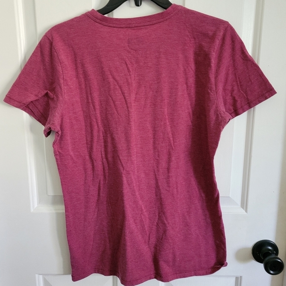 Life Is Good Red Gas Pump Ride Your Bike Tshirt Size Medium - Picture 4 of 4